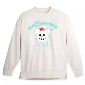 2024 Walt Disney World Snowman Sweatshirt- L, NWOT
